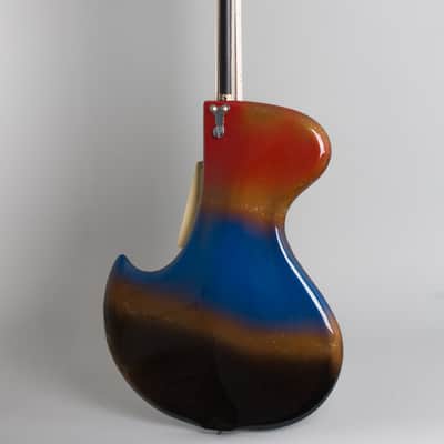 Wandre  Avalon Rock Oval Solid Body Electric Guitar,  c. 1963, original chipboard soft shell case. image 2