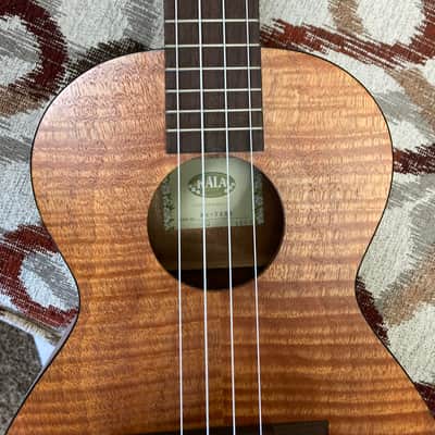 Kala KA-TEME Exotic Mahogany Series Acoustic/Electric Tenor Ukulele with EQ 2010s - Satin Natural image 5