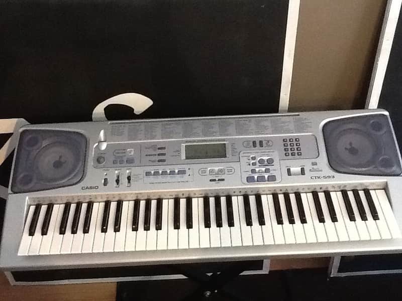 Casio CTK 593 Silver image 1