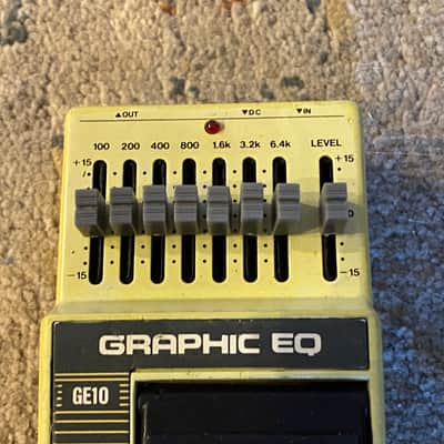 Ibanez GE10 Graphic EQ “Big Faders” MADE IN JAPAN - MINT - 1987 imagen 3