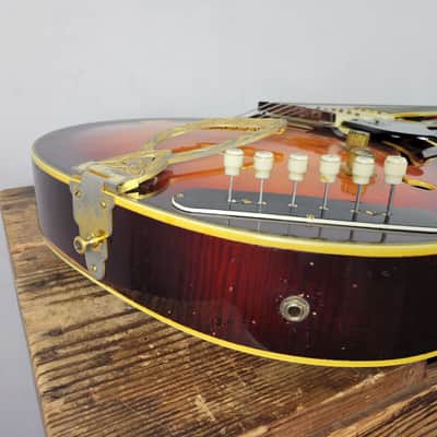 1962 Guild X-350 Stratford - Sunburst With OHSC image 8