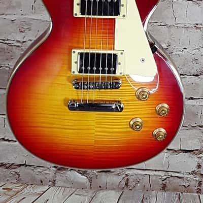 Arbor AP 230 –Les Paul-style – Low Action, Great Tone – Gorgeous Cherry Sunburst image 1