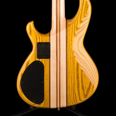 Aria Pro II SB-1000 Reissue 4-String Electric Bass Guitar Made in Japan Oak Natural with Gig Bag image 14