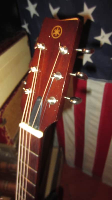 Yamaha FG-120F 00 Auditorium Sized Acoustic 1974 Natural | Reverb