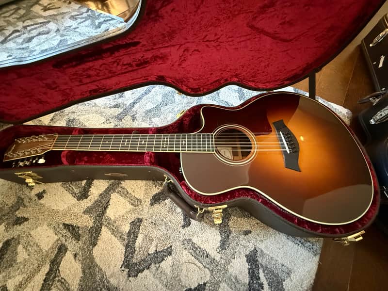 Taylor 756ce with ES2 Electronics 2014 - 2017 - Vintage Sunburst image 1