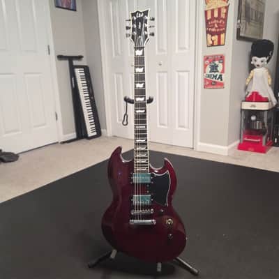 ESP LTD Viper-1000 2022 - Present - See Thru Black Cherry image 2