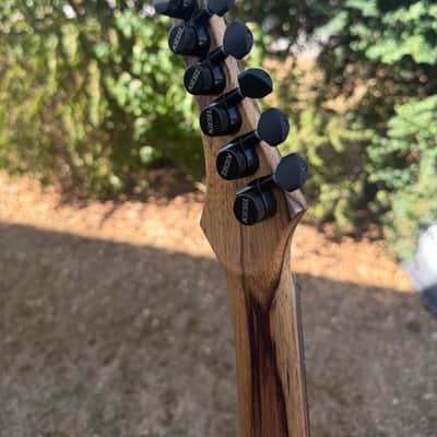 Kiesel Kiesel Kyber Left handed Black Limba. Royal ebony acid green lh lefty 2026 image 6