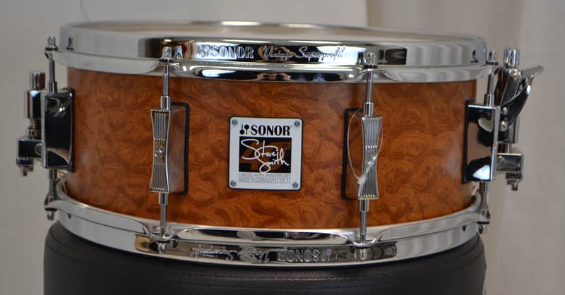 Sonor Steve Smith 40th Anniversary Signature 14x5.75" Beech Snare Drum image 1