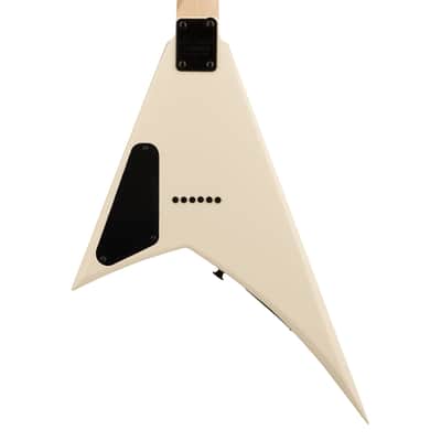 Jackson JS Series RR Minion JS1X Electric Guitar - White w/ Black Pinstripes image 7