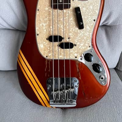 Fender Mustang 1972 - Rosso image 1
