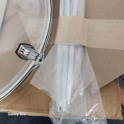 Ludwig *Pre-Order* Vistalite Clear 16x18" Floor Tom Drum w/Legs Acrylic | Made in the USA | NEW | Special Order | Authorized Dealer image 8