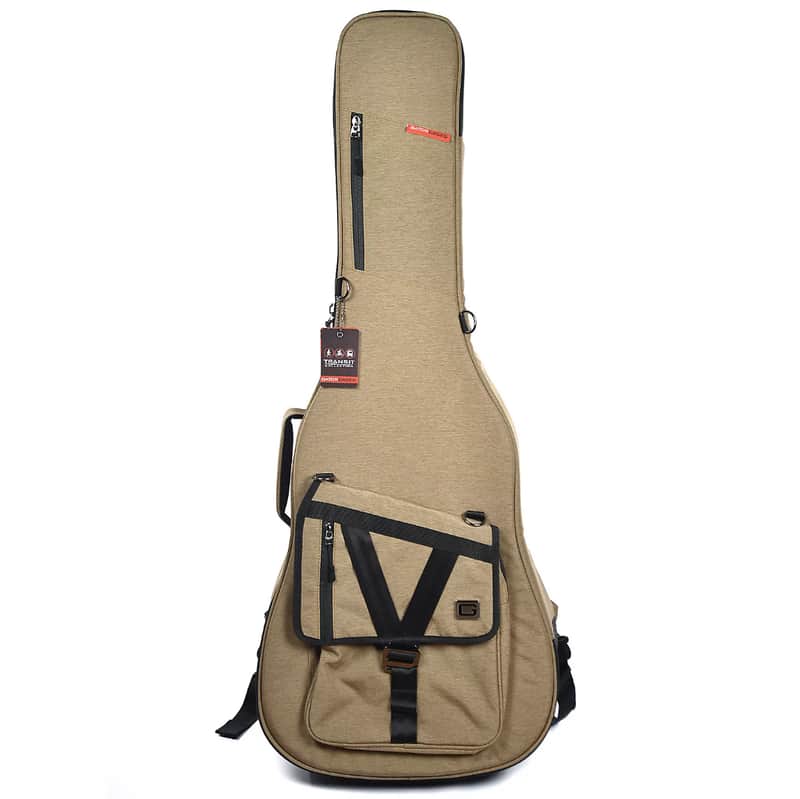 Gator GT-ACOUSTIC-TAN Transit Series Acoustic Guitar Gig Bag image 1