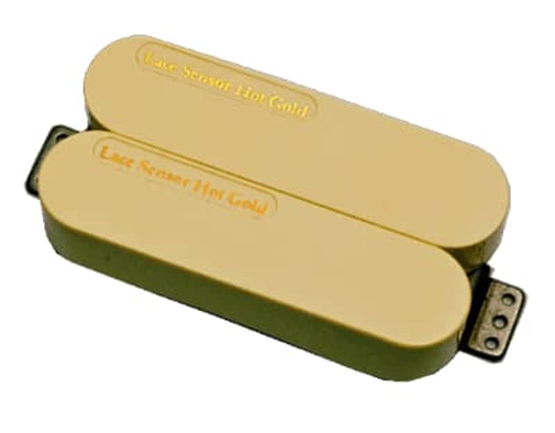 Lace Sensor Hot Gold Dually 26.4k Bridge Humbucker Pickup, Cream, 22061-03 image 1