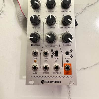 Hexinverter Mutant BD9 Analog bass drum - silver image 1