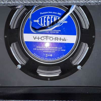 Victoria Amplifier Victoriette 6V6 1x12 Combo, Black Tweed, Half Power Switch image 4