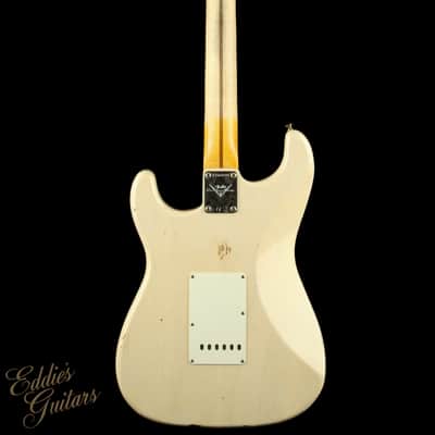 2023 - Fender Custom Shop 1957 Stratocaster Relic - Aged White Blonde image 5