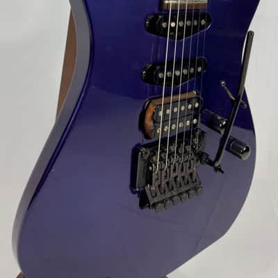 Hamer Centaura USA Electric Guitar W/ OHSC 1990 - Chameleon Purple / Blue image 5