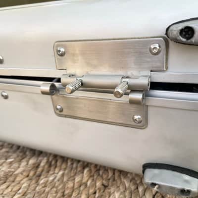 Buchla Tiptop 200t series with BPNYC ZERO Halliburton Eurorack Modular Travel Case 7U image 8