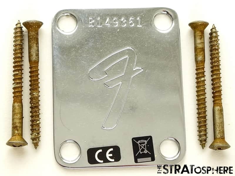 Fender USA Custom Shop 69 Heavy Relic Stratocaster NECK PLATE Strat. image 1