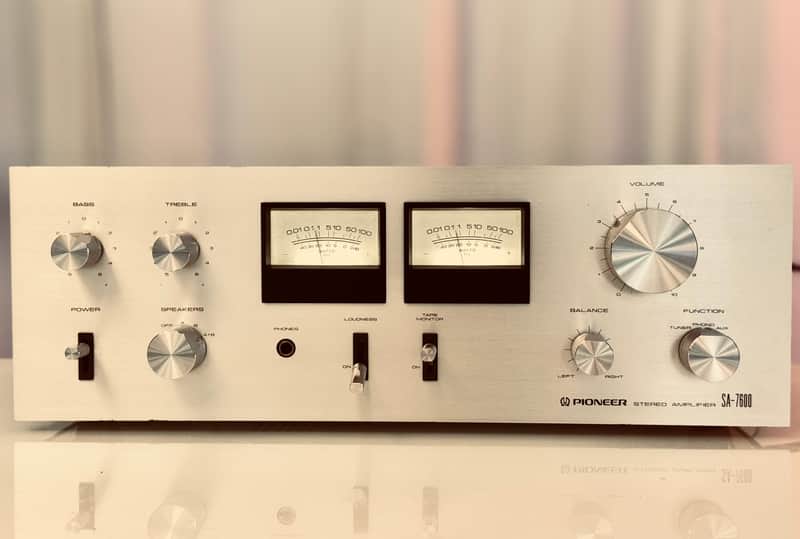 🚀🚀🚀 Vintage Pioneer SA-7600 Integrated Amplifier - Serviced +