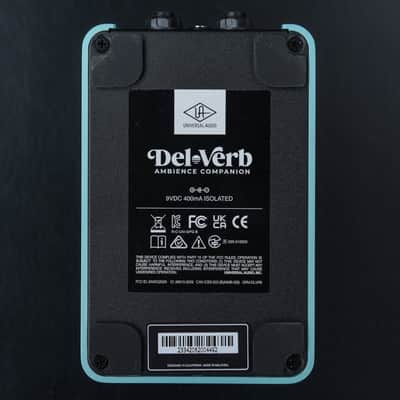 Universal Audio Del-Verb Ambience Companion Reverb and Delay Pedal image 3
