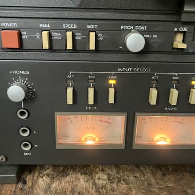 PLEASE READ ENTIRE AD!!! TASCAM 32 1/4" 10.5 inch 2-Track Half Track Semi Pro Reel to Reel Tape Deck Recorder 1989 - 1997 - Black image 2