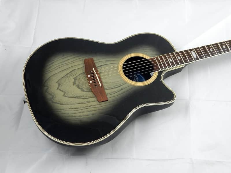 Applause (by Ovation) 1986 AE-38 SuperShallow Roundback Cutaway