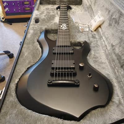 NEW ESP Forest F-STD 7 String Sanskrit EMG Satin Black MIJ Japan FRX image 2