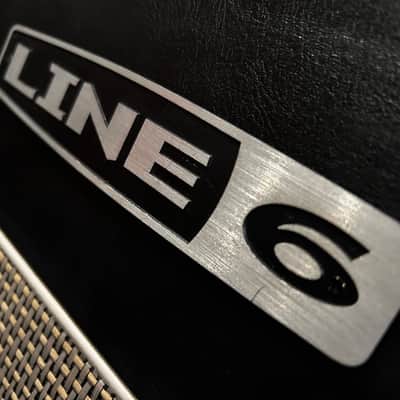 Line 6 Flextone III XL 150-Watt 2x12" Stereo Digital Modeling Guitar Combo 2003 - 2009 - Black image 2