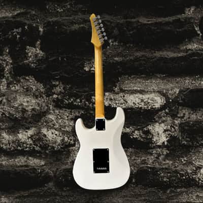 Aslin Dane AST-4 Strat style - Glossy Vintage White image 4