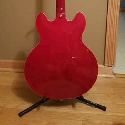 Epiphone Casino Red w/ Bigsby Tremolo and Schaller Roller Bridge image 4