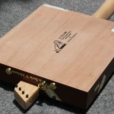 Oliva Acoustic Cigar Box Ukulele by D-Art Homemade Guitar Co. image 8