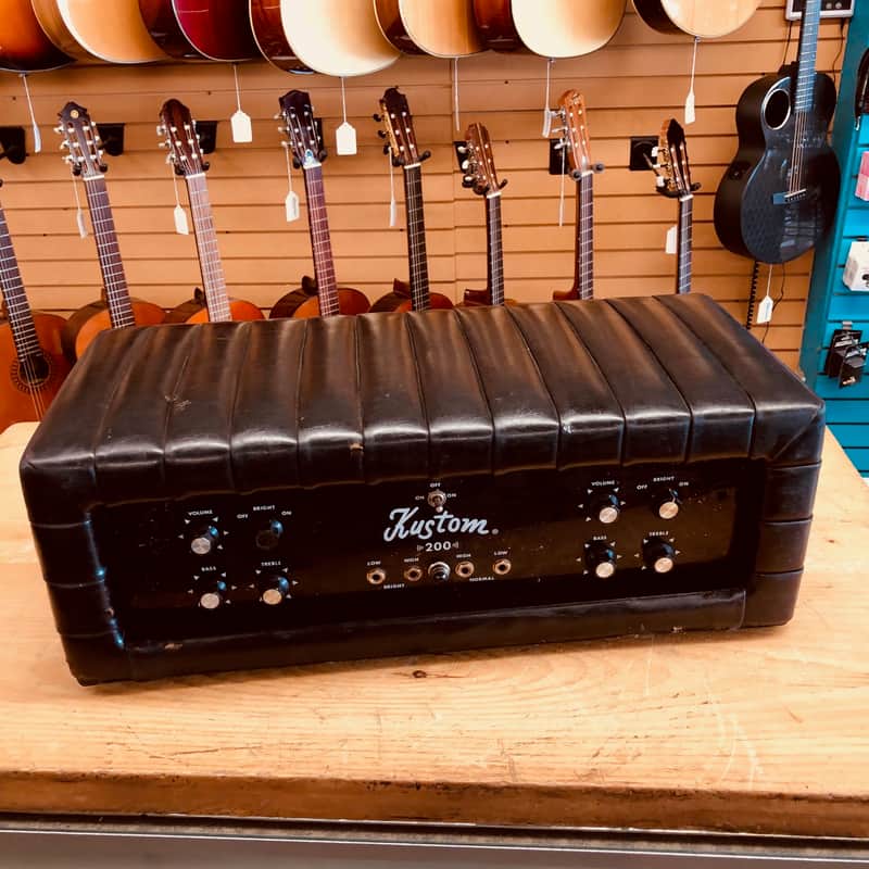 Kustom K200B Tuck N' Roll Bass Amp Head image 1