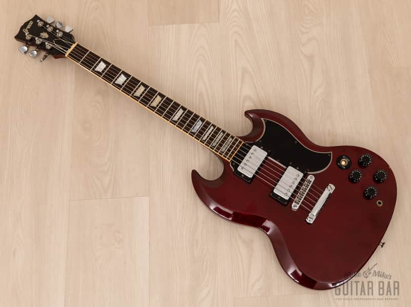 1977 Greco SG-600 SG Standard Vintage Guitar Cherry w/ Case, Japan