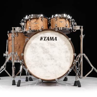 Tama Star Walnut 4pc Shell Pack  - Roasted Japanese Chestnut image 2