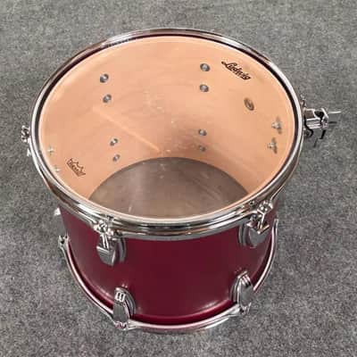 Used Ludwig Classic Maple Rack Tom 13x11 Diablo Red - Very Good image 3