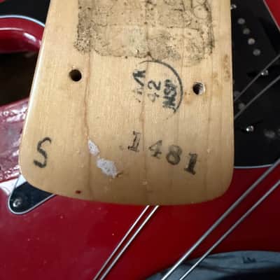 1981 Fender Precision bass with rosewood fretboard. image 8