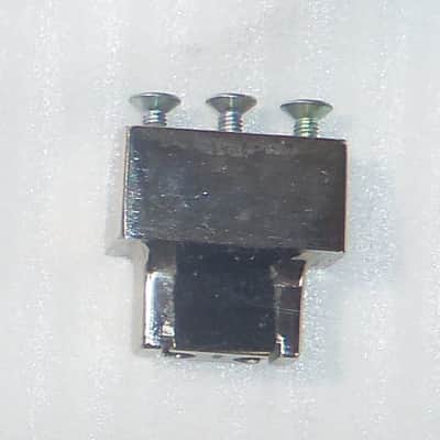 Ibanez® ZR Bridge Block~Ibanez S Series~With 3 Bridge Plate Mounting Screws~Used image 1
