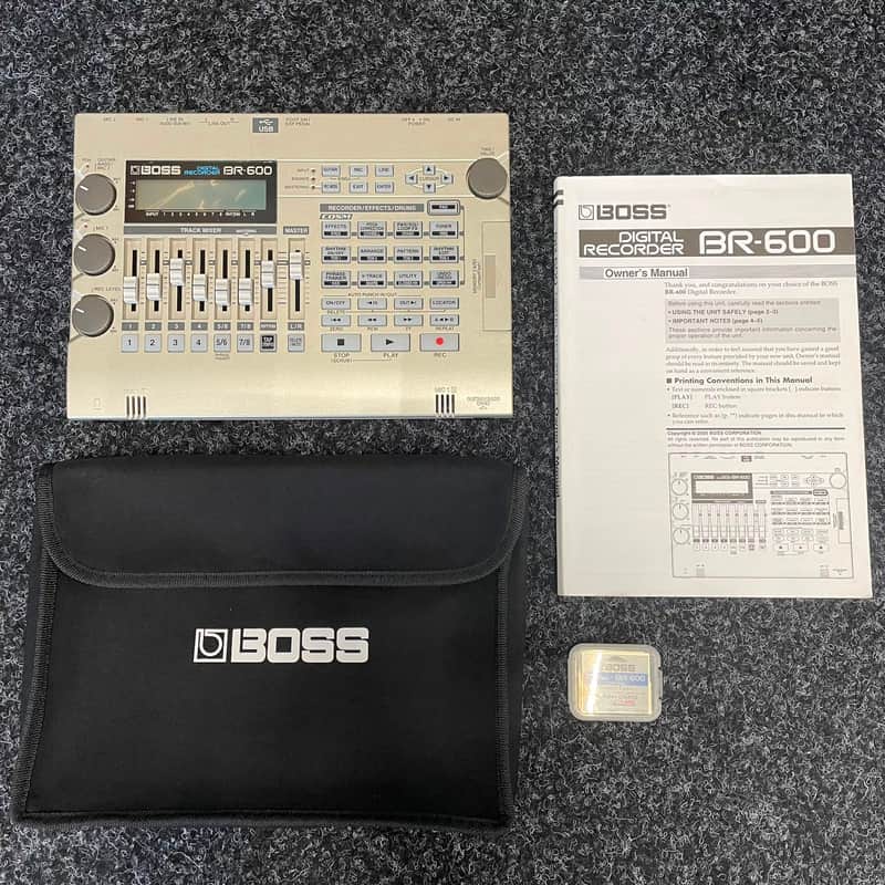Boss BR-600 w/ 1GB Card + Case + Manual + PSU image 1