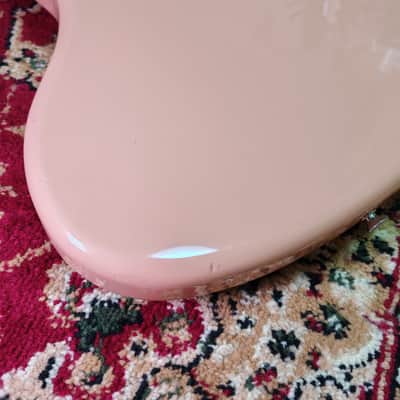 2021 Fender Japan Hybrid II Jazzmaster Flamingo Pink, 75th Anniversary Logo, MIJ JD21 image 18