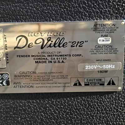 Fender Hot Rod DeVille 212 USA image 7