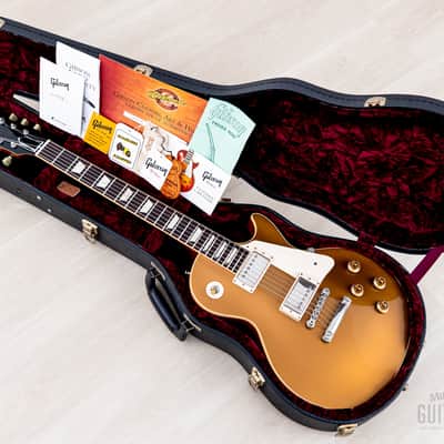2005 Gibson Custom Shop Historic ‘57 Les Paul Standard Goldtop R7 Near-Mint w/ Case, Tags, CoA image 21