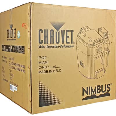 Chauvet DJ Nimbus Plug/Play Dry Ice Fog Machine+Multi-Level Control+Rolling Cart image 9