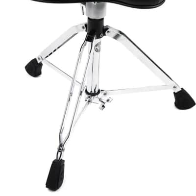 Roc N Soc MSOK Standard Height Manual Spindle Drum Throne 2010s - Black image 1