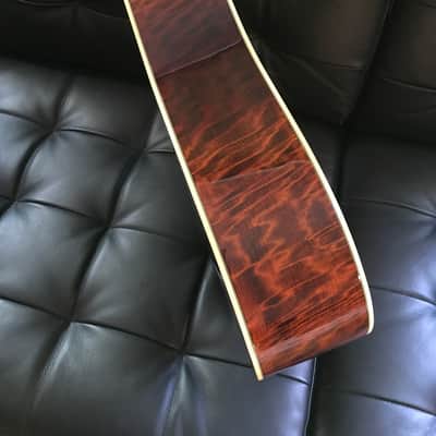 Martin Sigma DT-3 Acoustic Guitar Vintage Rare Quilted Maple Sunburst image 6