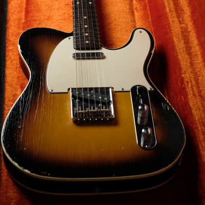 Freakaster Telecaster Custom Sunburst, Relic, Lightweight image 6