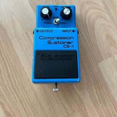 Boss CS-1 Compression Sustainer (Japan Black Label) 1980 - Blue image 6