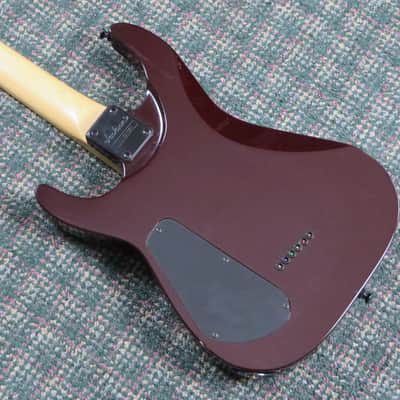 2012 Jackson DKXT Dinky Trans Red Quilt! w/hardshell case image 3