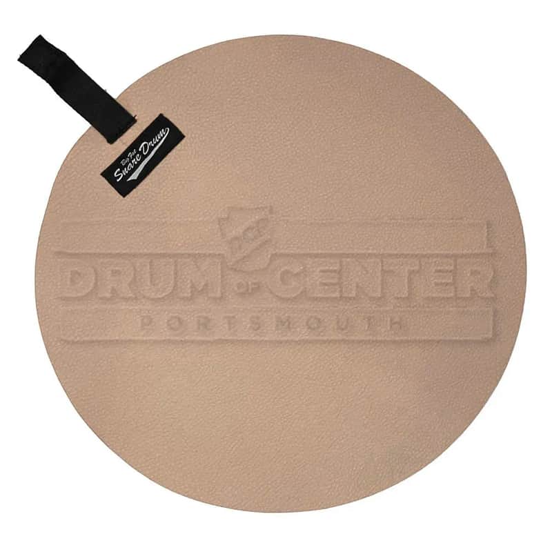 Big Fat Snare Drum Faux Suede 14" Oatmeal image 1