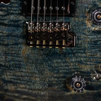 PRS Mango Limited Edition (1 0f 200) Special Semi-Hollow Body Electric Guitar - Faded Whale Blue with Hardshell Case image 10